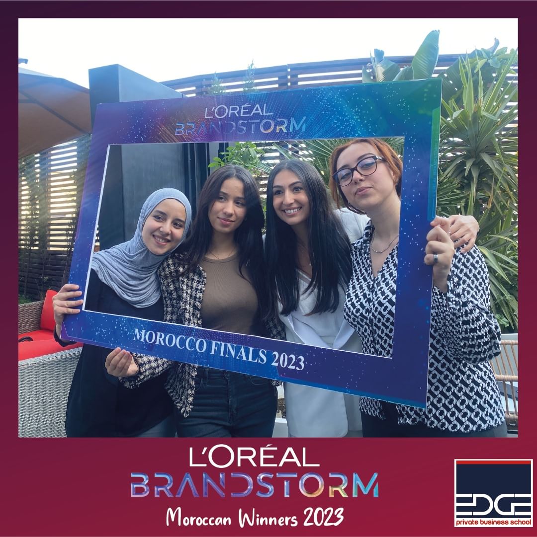 Nos etudiants remportent le premier prix du L'Oréal Brandstorm 2023 competition !