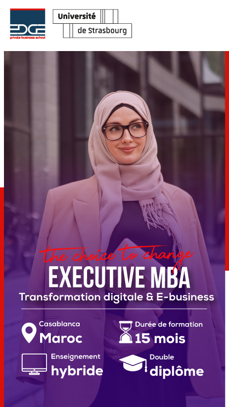 candidater à l'executive MBA de EDGE Business School
